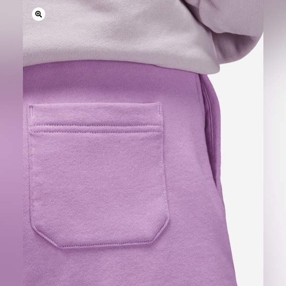 Women's Jordan Flight Fleece Colorblock Shorts - Picture 9 of 10